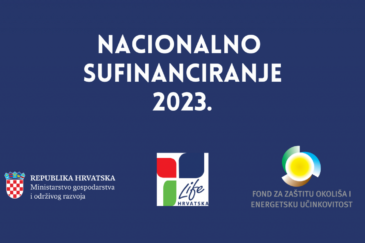 Javni poziv za dostavu zahtjeva za sufinanciranje projekata standardnih djelovanja iz programa LIFE 2021.-2027. za LIFE natječaj 2023. godine