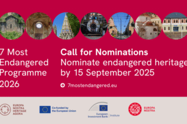 Otvoren poziv za nominacije za 2026. godinu – 7 Most Endangered Programme 2026