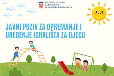 Javni poziv „Dostupnost kvalitetnih i priuštivih sadržaja za djecu u lokalnim zajednicama kroz opremanje i uređenje igrališta za djecu“ – 2026.g.