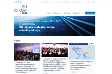 eufondovi.gov.hr – nova internetska stranica za sve informacije o EU fondovima