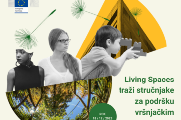 Living Spaces traži stručnjake za podršku vršnjačkim posjetima
