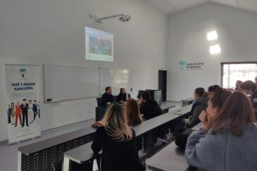 Predstavnici Razvojne agencije Šibensko-kninske županije sudjelovali na Tjednu karijera VUŠ-a